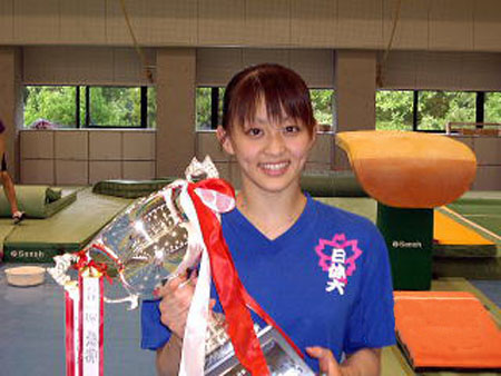2010年最美日本女性花落日体操选手田中理惠