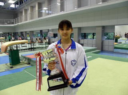 2010年最美日本女性花落日体操选手田中理惠