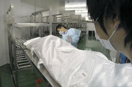 日本出现在决定葬礼规格前用于安放遗体的“死者酒店”