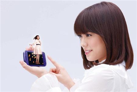福田沙纪新单曲和夏普3D手机广告同步配合发行