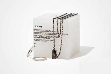 Julius发布特别的单品RING IN CANDLE