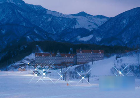 白马国际滑雪场 去享受滑雪与spa
