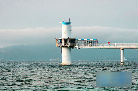 眺望海的景致 海洋瞭望塔