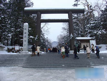 札幌市区的一座神社 北海道神宫