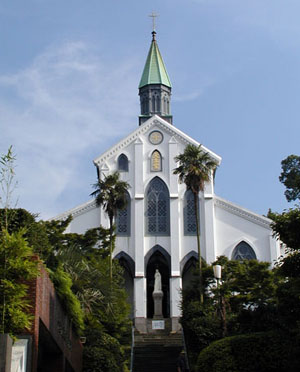 大浦天主堂(catholic oura church)是日本最古老的哥特式建筑物,建于