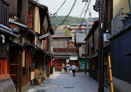 日本最古老著名的花街 花见小路