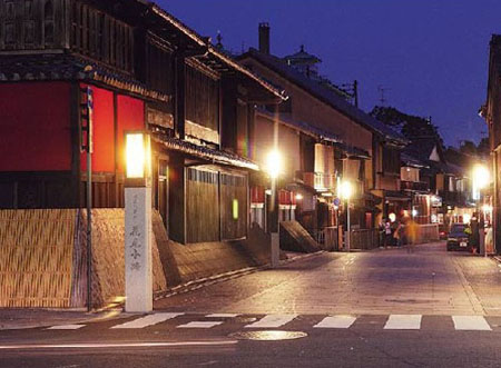 日本最古老著名的花街 花见小路