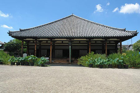 日本南都七大寺之一元兴寺