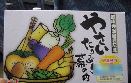 日本列车上的美味盒饭