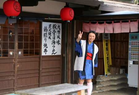 游览安土桃山的日本武士村 穿越到战国时代