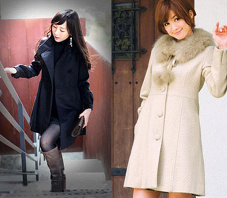日本女性衣橱里备了几件越冬大衣？