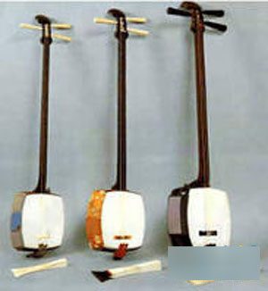 日本传统弦乐器 三味线