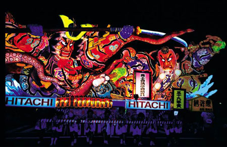 日本重要无形民俗文化遗产—青森“睡魔”祭