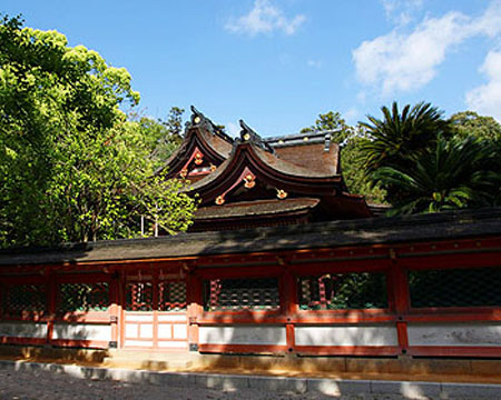日本国家重要文化遗产 香椎宫