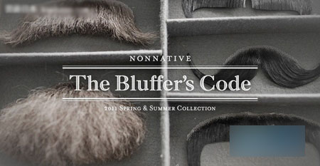 nonnative新品主题： The Bluffer's Code爱上大胡子男人