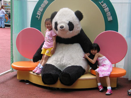 大熊猫比力和仙女今天启程赴日本 驾临上野动物园