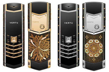 Vertu发布4款日本漆器艺术手机