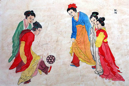 日本古代足球——蹴鞠