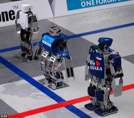 日本大阪将举办首届机器人马拉松比赛