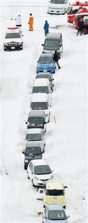 大雪使西日本部分高速公路路段免费