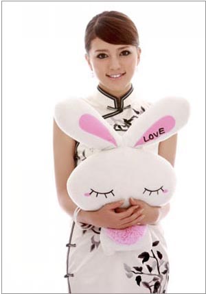 阿兰为日本“LOVE兔”进入中国造势