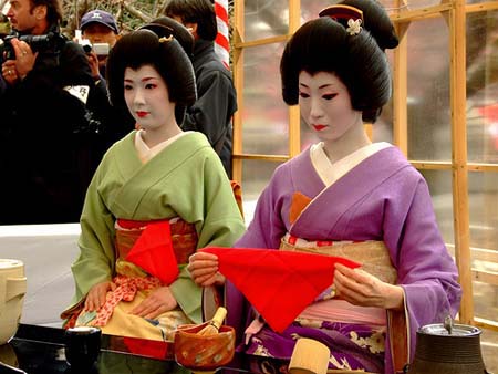 日本梅花也销魂 北野天满宫“梅花祭”