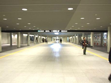 札幌站开通地下步行街 刺激当地发展建设