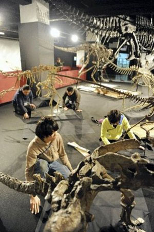 东京将举办恐龙展览会