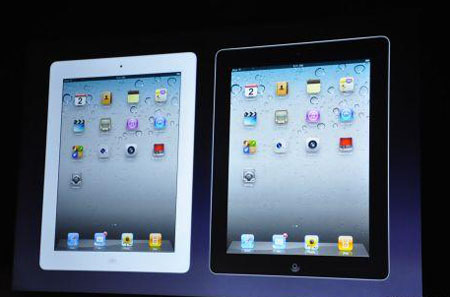 iPad2强势来袭 将于本月25日在日本发售