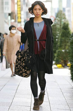 古灵精怪 日本街头潮人的搭配游戏