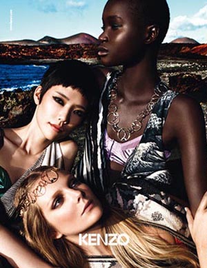 Kenzo广告大片海边取景 大气独特