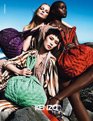 Kenzo广告大片海边取景 大气独特