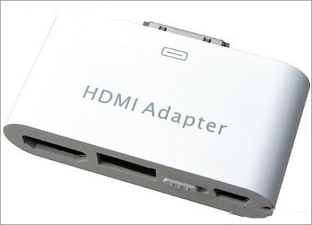 解放iPhone数据线 日本推出iPhone USB+HDMI转换器