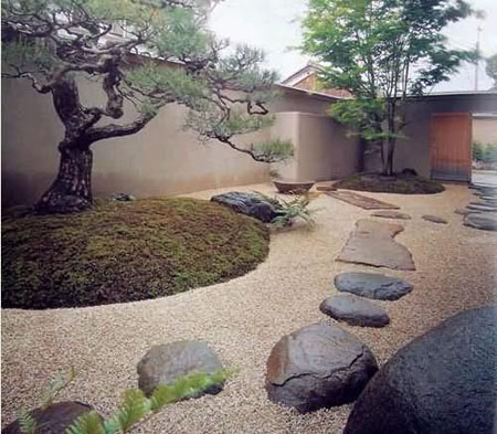 日本古典园林艺术 枯山水