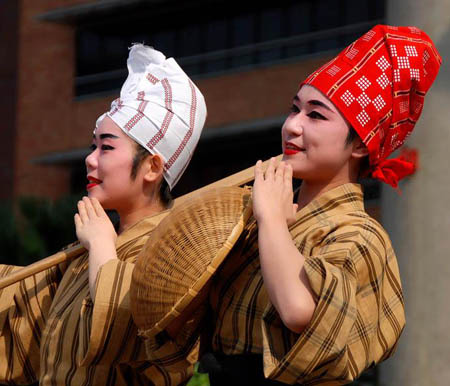 一种惊艳脱俗的舞蹈 琉球舞