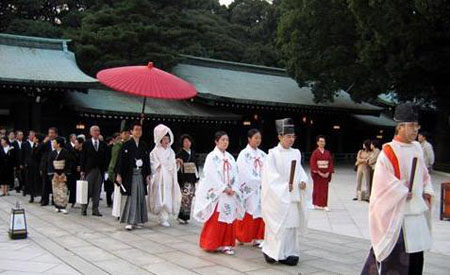 红白之旅 日本人的婚礼