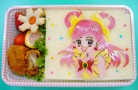 日本可爱的便当欣赏