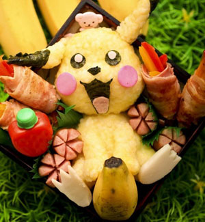 日本可爱的便当欣赏