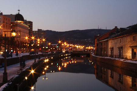百年辉煌的小樽运河
