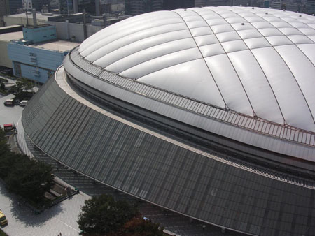 棒球迷的天堂　东京巨蛋球场