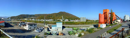 登顶藻岩山 俯瞰札幌市