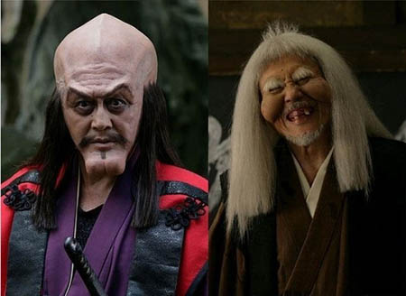 平干二郎与松方弘树参演《忍者乱太郎》