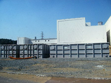 福岛第一核电站临时设置储藏罐