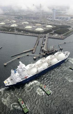 俄罗斯向日本追加液化天然气供给量