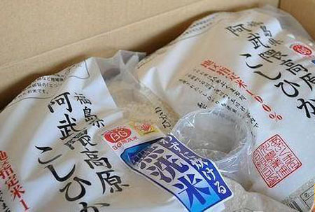 东日本大地震使得无洗米走俏
