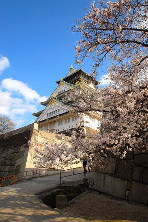 大阪城的浪漫之地——樱之宫