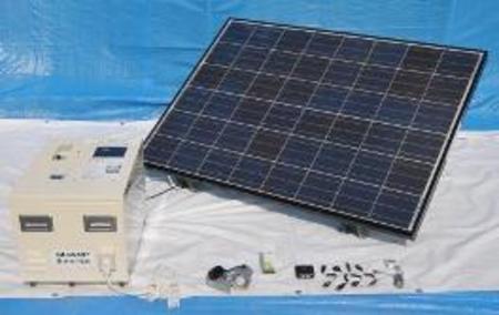 夏普与新神户电机合作 面向灾区推出“太阳能发电系统”