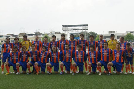 中田英寿举办足球义赛 募集捐款援助灾区