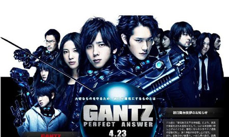《GANTZ》大阪试映  二宫和也到场出席助威
