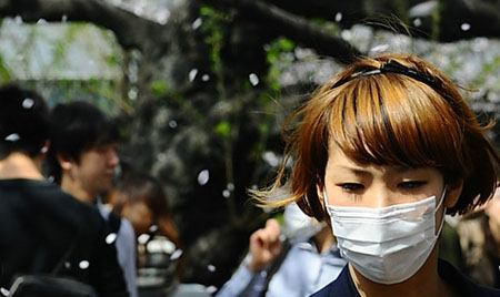 花粉凶猛 近四成日本人患有花粉症